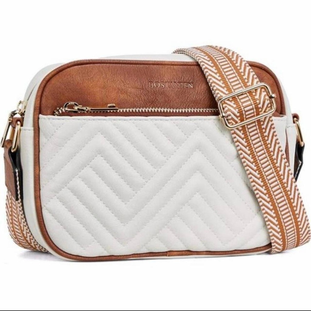 Bostanten Nola Quilted Travel Crossbody Bag brand new